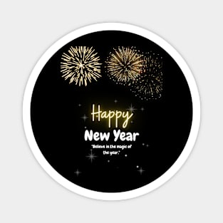 Happy New Year Magnet